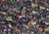 India settles questions over sporting ties with Pakistan, lays down policy Fans at a cricket match between India and Pakistan (file pic)