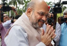 Amit Shah Arrives in Leh on Two-Day Visit