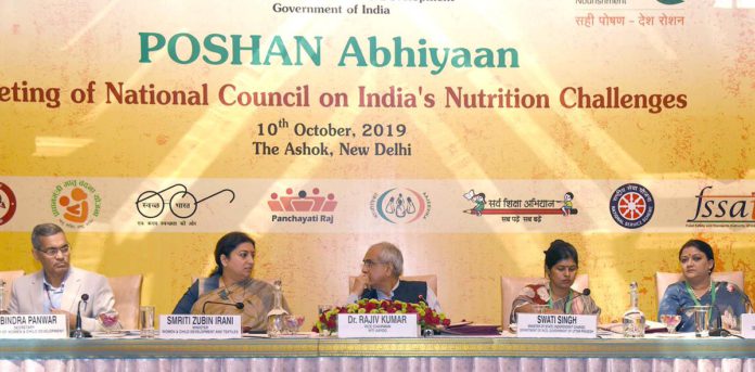 Smriti Irani on Poshan Abhiyaan