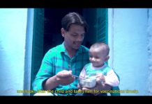 Naushin takes a lead on importance of Kids’ immunization