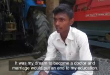 Rajesh educates family on ill-effect of child marriage