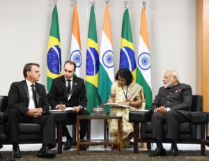 PM Modi and Brazilian President