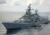 Pakistani Navy ship hits Indian Warship in international waters