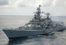 Pakistani Navy ship hits Indian Warship in international waters
