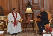 Sri Lankan PM meets President