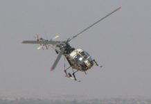 Army chopper makes hard landing in J&K