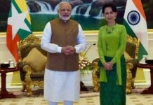 PM dials Myanmar leader Suu Kyi