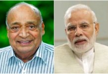 PM pays tribute to Veerendra Kumar