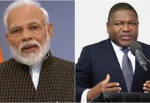 PM dials Mozambique Prez Nyusi