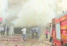 9 dead in major fire at Ahmedabad godown