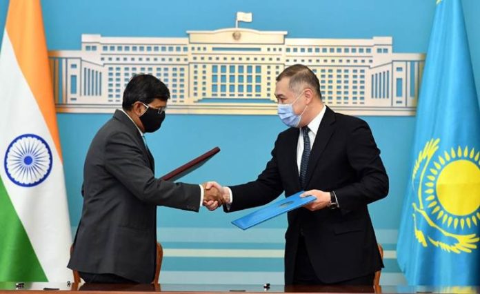 7th round of India-Kazakhstan Foreign Office Consultations held