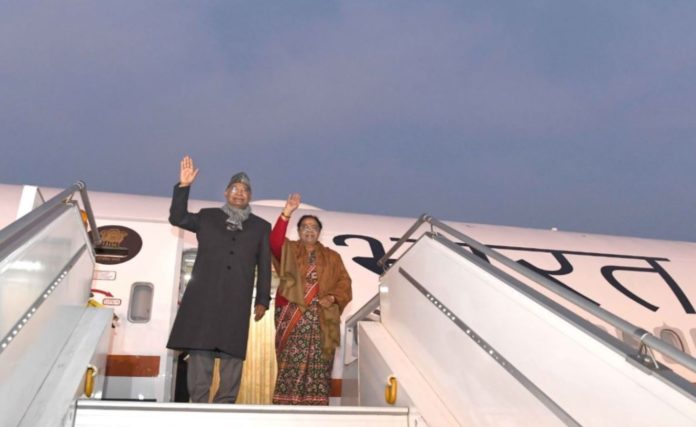 President boards first inaugural flight of Air India One to Chennai