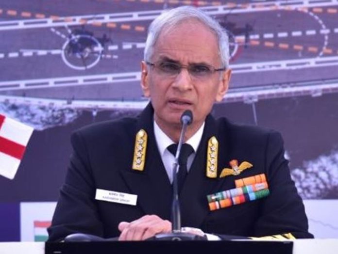 Ready to tackle dual challenges of Covid and Chinese aggression at LAC: Navy chief 