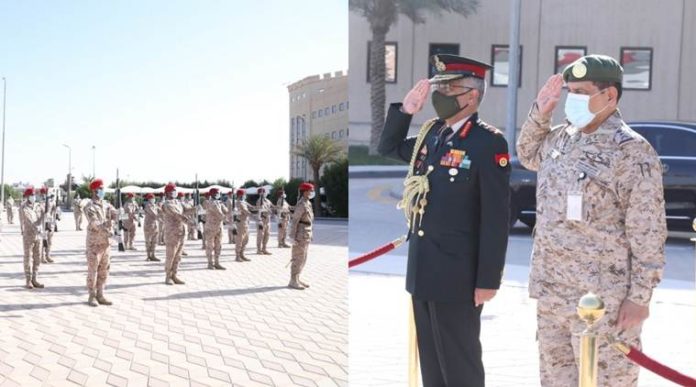 Gen Naravane receives Guard of Honour in UAE