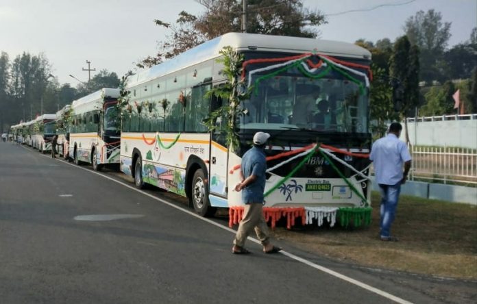 Electric buses