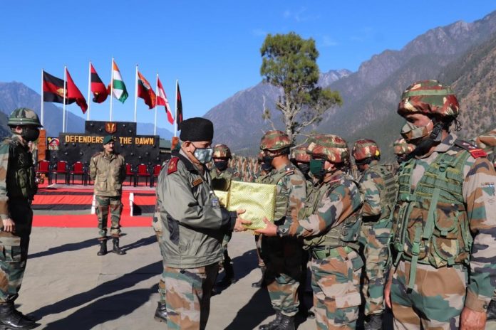 CDS Rawat visits forward areas of Arunachal, reviews security situation along LAC