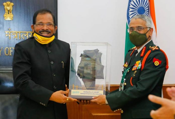 Govt will ensure best of weapons, protective armours to soldiers: Shripad Naik