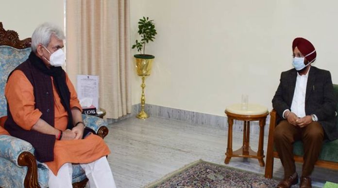 J&K LG calls for interstate cooperation in agriculture and cooperative sectors