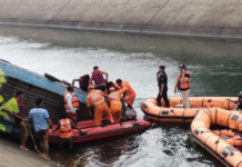 37 dead as bus falls into canal in MP MP