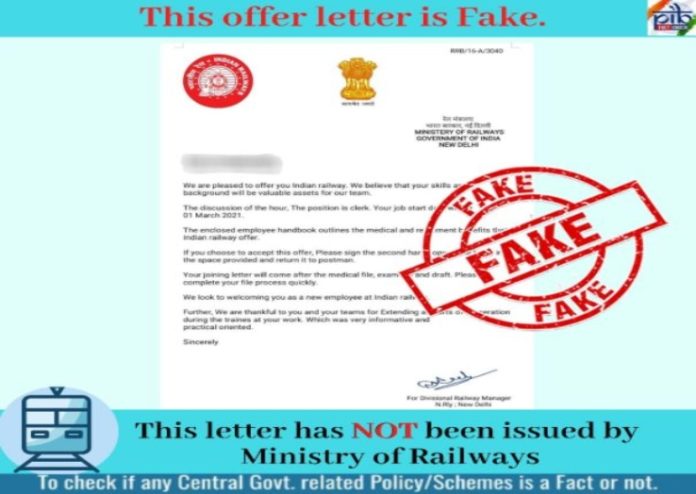 fake letter