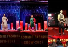 Fashion show organised in Srinagar