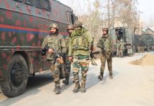Shopian search operation enters second day after exchange of fire