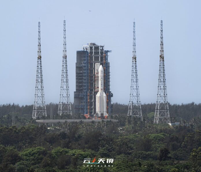 Chinese rocket carrying Pakistani lunar satellite