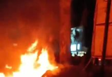 Midnight Blaze Guts Hotel in Pahalgam; One Killed in Fire Tender Mishap