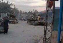 Pakistani military moves Tanks into civilian areas of Balochistan, uses helicopter gunships