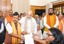 Nitin Nabin Files Nomination for Rajya Sabha