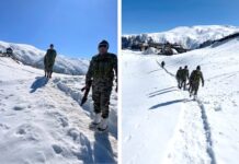 BSF DG Visits Forward Posts Along LoC, Reviews Security Preparedness