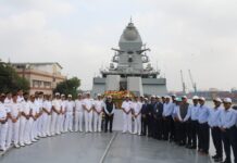 Indigenous stealth frigate ‘Dunagiri’ delivered to Indian Navy