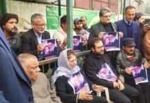 Mehbooba Mufti demands release of protesters, condemns arrests over Iran solidarity demonstrations in Srinagar