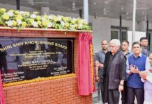 LG Inaugurates Upgraded Infrastructure at Shiv Khori Shrine in Reasi