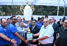 Paras Dogra-Led J&K Squad Receives Commemorative Trophy from High Court