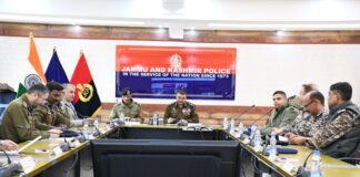 “Ensure Tight Security, Effective Crowd Control During Upcoming Festivals”: IGP Kashmir V.K. Birdi to Officials