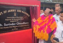 Deputy CM Surinder Choudhary Inaugurates Multiple Development Projects in Nowshera