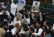 Iran Crisis Echoes in J&K Assembly as Congress MLA Protests