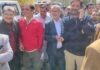 PDP Leaders Stage Protest in Srinagar, Target Omar Abdullah Govt