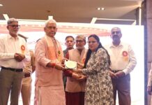 LG Sinha Calls for Ahimsa, Brotherhood on Mahavir Jayanti
