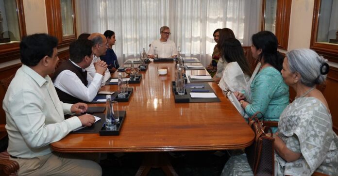 Chief Minister Omar Abdullah Invites Private Investment to Transform J&K’s Education Sector