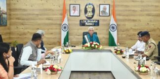 LG Sinha chairs high-level meet, directs strict action against drug trafficking networks