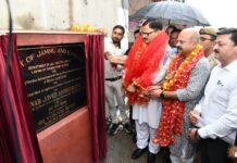 Rana Launches Major Flood Protection Works on River Tawi, Calls It ‘Jammu’s Lifeline’