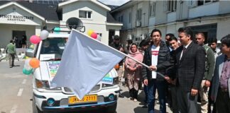 DC Anantnag Flags Off SVEEP Vans for Panchayat Electoral Roll Revision 2026