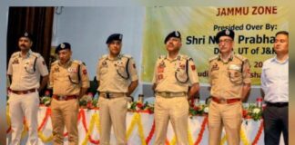 Maintain High Standards, Serve with Dedication”: DGP Nalin Prabhat to J&K Police Personnel