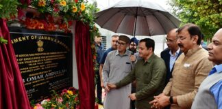 Omar Abdullah Inaugurates ₹5.93-Crore Agriculture Centre in Jammu