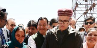 Omar Abdullah inaugurates spring festival in Anantnag, calls it symbol of ‘new beginning