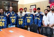 Omar Abdullah unveils SCC jersey, reiterates push for sports development in J&K