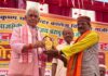 LG Manoj Sinha Unveils Statue of Social Worker Vijay Bahadur Singh in Ghazipur
