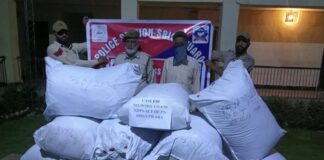 Massive Drug Bust in Anantnag; Over 166 kg Narcotics Seized, 4 Arrested